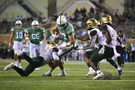 Denton, TX - September 18th, 2021:
UAB Blazers vs North Texas Mean Green at Apogee Stadium in Denton, Texas. (Photo by Shane Roper