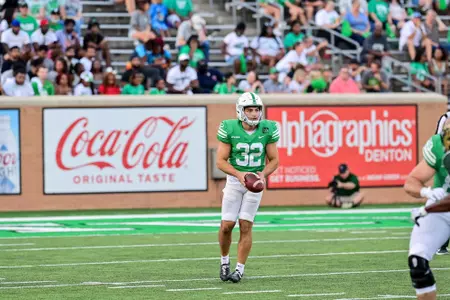 Denton TX - September 18th, 2021:
UAB Blazers vs North Texas Mean Green at Apogee Stadium in Denton, Texas. (Photo by Manny Flores)