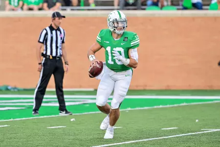 Denton TX - September 18th, 2021:  
UAB Blazers vs North Texas Mean Green at Apogee Stadium in Denton, Texas.  (Photo by Manny Flores)