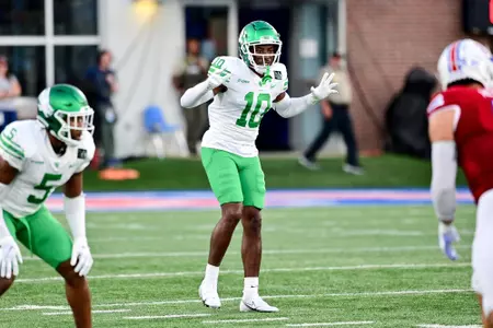 Ruston, La.  September 25th, 2021:  - NCAA football game between North Texas Mean Green vs Louisiana Tech Bulldogs at Joe Aillet Stadium in Ruston, La.
(Photo Credit):
Mean Green Sports/Manny Flores