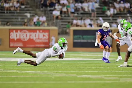 DENTON, TX - September 4th: Northwestern State Demons vs North Texas Mean Green Football at Apogee Stadium in Denton, Texas. (Photo by Manny Flores)
