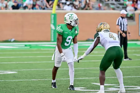 Denton TX - September 18th, 2021:
UAB Blazers vs North Texas Mean Green at Apogee Stadium in Denton, Texas. (Photo by Manny Flores)