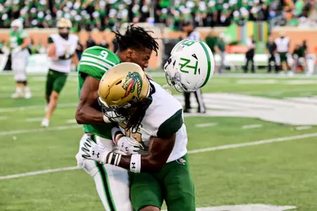 Denton TX - September 18th, 2021:
UAB Blazers vs North Texas Mean Green at Apogee Stadium in Denton, Texas. (Photo by Manny Flores)