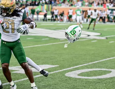Denton TX - September 18th, 2021:
UAB Blazers vs North Texas Mean Green at Apogee Stadium in Denton, Texas. (Photo by Manny Flores)