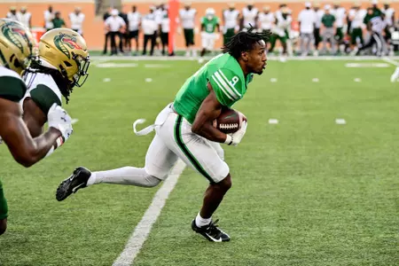 Denton TX - September 18th, 2021:
UAB Blazers vs North Texas Mean Green at Apogee Stadium in Denton, Texas. (Photo by Manny Flores)