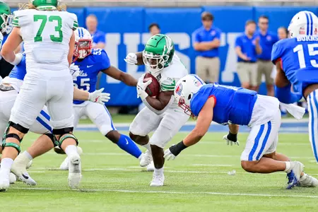 Dallas, TX - September 11th, 2021:
North Texas Mean Green vs SMU Mustangs at Gerald J. Ford Stadium in Dallas, Texas. (Photo by Manny Flores)