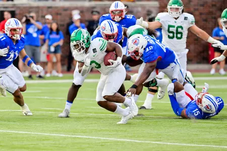 Dallas, TX - September 11th, 2021:
North Texas Mean Green vs SMU Mustangs at Gerald J. Ford Stadium in Dallas, Texas. (Photo by Manny Flores)