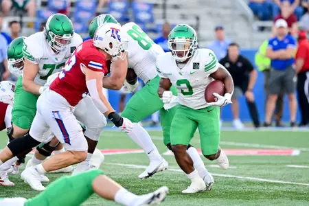 Ruston, La. September 25th, 2021: - NCAA football game between North Texas Mean Green vs Louisiana Tech Bulldogs at Joe Aillet Stadium in Ruston, La.
(Photo Credit):
Mean Green Sports/Manny Flores