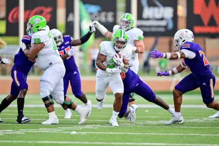 DENTON, TX - September 4th:
Northwestern State Demons vs North Texas Mean Green Football at Apogee Stadium in Denton, Texas. (Photo by Manny Flores)