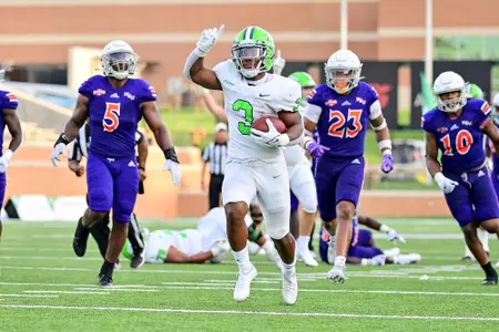 DENTON, TX - September 4th:
Northwestern State Demons vs North Texas Mean Green Football at Apogee Stadium in Denton, Texas. (Photo by Manny Flores)