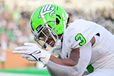 DENTON, TX - September 4th:
Northwestern State Demons vs North Texas Mean Green Football at Apogee Stadium in Denton, Texas. (Photo by Manny Flores)