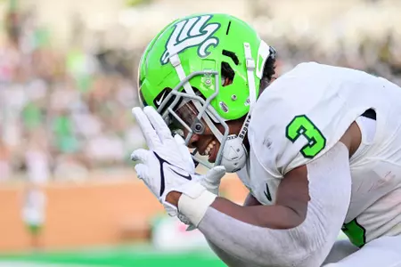 DENTON, TX - September 4th:
Northwestern State Demons vs North Texas Mean Green Football at Apogee Stadium in Denton, Texas. (Photo by Manny Flores)
