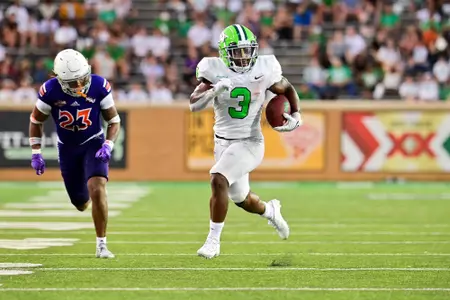 DENTON, TX - September 4th:
Northwestern State Demons vs North Texas Mean Green Football at Apogee Stadium in Denton, Texas. (Photo by Manny Flores)
