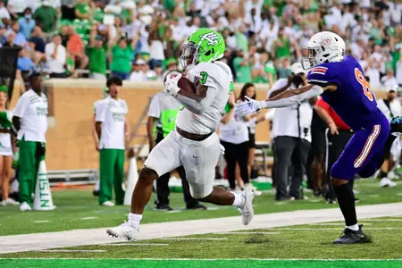 DENTON, TX - September 4th:
Northwestern State Demons vs North Texas Mean Green Football at Apogee Stadium in Denton, Texas. (Photo by Manny Flores)