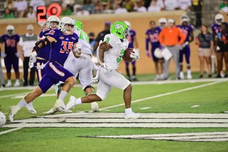 DENTON, TX - September 4th: Northwestern State Demons vs North Texas Mean Green Football at Apogee Stadium in Denton, Texas. (Photo by Manny Flores)