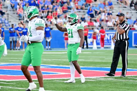 Ruston, La.  September 25th, 2021:  - NCAA football game between North Texas Mean Green vs Louisiana Tech Bulldogs at Joe Aillet Stadium in Ruston, La.
(Photo Credit):
Mean Green Sports/Manny Flores