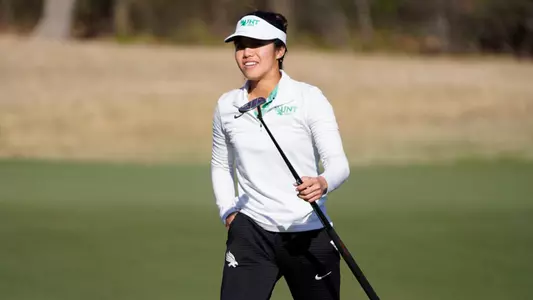 Audrey Tan walks up the fairway at The Bruzzy in Lantana