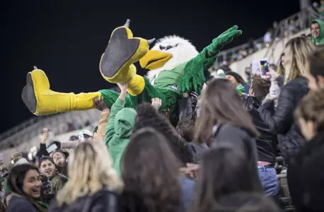 UNT beat Florida Atlantic University 41-38 at Apogees Stadium on Thursday, Nov. 15, 2018. (Ahna Hubnik / UNT)
