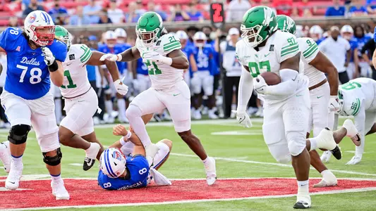 2021 NCCA Football: North Texas Mean Green vs SMU Mustangs