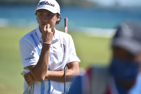 La Romana, DOMINICAN REPUBLIC: Vicente Marzilio of Argentina pictured at the 2022 Latin America Amateur Championship at Casa de Campo Resort during round 3 on January 22th, 2022. (Photo by Enrique Berardi/LAAC)