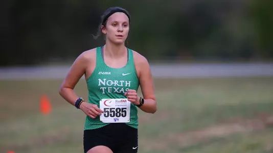 ARLINGTON, TEXAS, SEPTEMBER 11: Mean Green Cross Country ay Lynn Creek Park at Joe Pool Lake on September 11, 2021, in Arlington, Texas. Photo: Rick Yeatts
