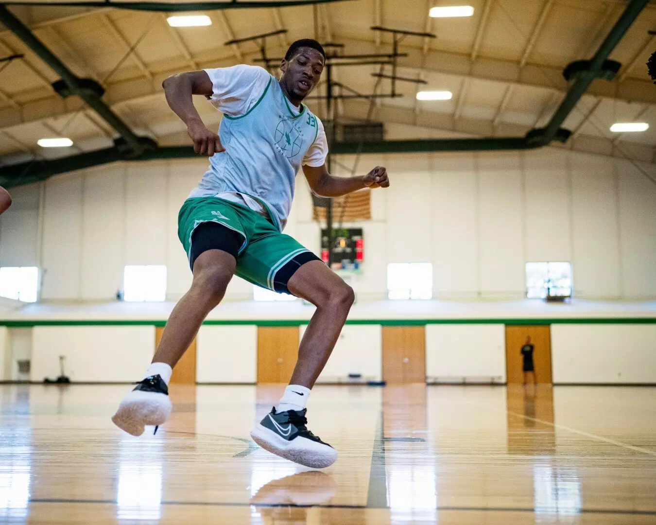 North Texas men's basketball practice