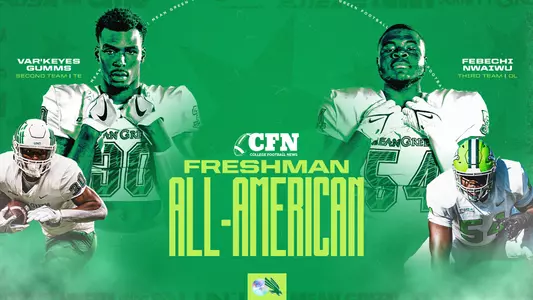 Gumms and Nwaiwu CFN Freshman All-America