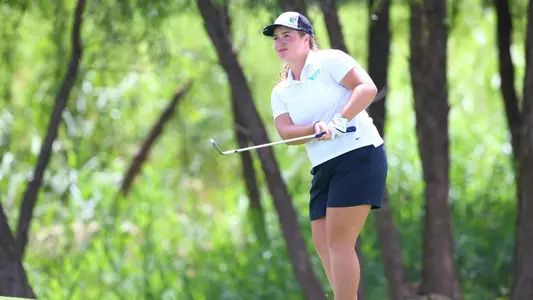 Ellie Roth at the 2021 Sam Golden Invitational in Denton