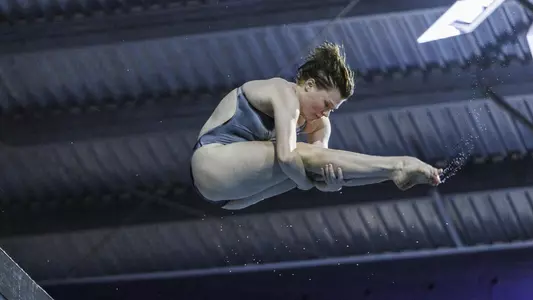 The Platform Diving Championship Final is photographed as part of the 2022 Conference USA Swim and Dive Championships hosted by Liberty University in the Liberty University Natatorium on February 26th, 2022. (Photo by Chase Gyles)