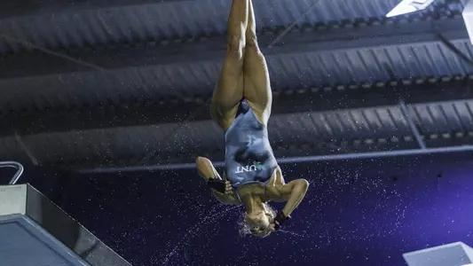 The Platform Diving Championship Final is photographed as part of the 2022 Conference USA Swim and Dive Championships hosted by Liberty University in the Liberty University Natatorium on February 26th, 2022. (Photo by Chase Gyles)