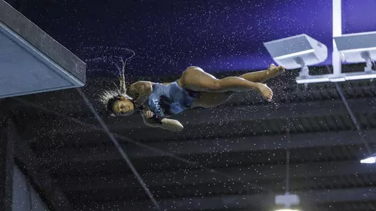 The Platform Diving Championship Final is photographed as part of the 2022 Conference USA Swim and Dive Championships hosted by Liberty University in the Liberty University Natatorium on February 26th, 2022. (Photo by Chase Gyles)