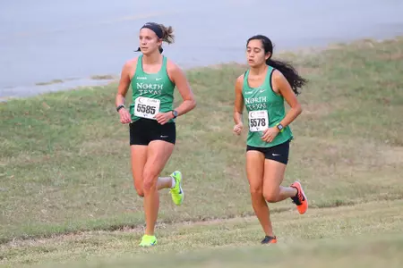 ARLINGTON, TEXAS, SEPTEMBER 11: Mean Green Cross Country ay Lynn Creek Park at Joe Pool Lake on September 11, 2021, in Arlington, Texas. Photo: Rick Yeatts