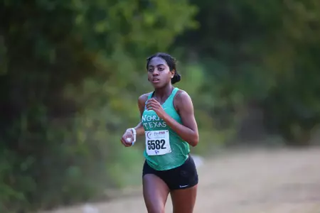 ARLINGTON, TEXAS, SEPTEMBER 11: Mean Green Cross Country ay Lynn Creek Park at Joe Pool Lake on September 11, 2021, in Arlington, Texas. Photo: Rick Yeatts