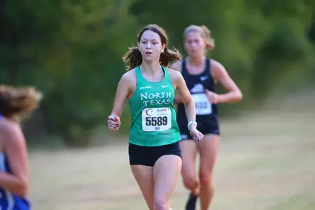 ARLINGTON, TEXAS, SEPTEMBER 11: Mean Green Cross Country ay Lynn Creek Park at Joe Pool Lake on September 11, 2021, in Arlington, Texas. Photo: Rick Yeatts