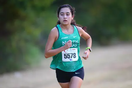 ARLINGTON, TEXAS, SEPTEMBER 11: Mean Green Cross Country ay Lynn Creek Park at Joe Pool Lake on September 11, 2021, in Arlington, Texas. Photo: Rick Yeatts