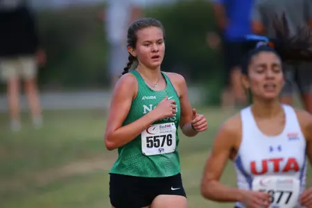 ARLINGTON, TEXAS, SEPTEMBER 11: Mean Green Cross Country ay Lynn Creek Park at Joe Pool Lake on September 11, 2021, in Arlington, Texas. Photo: Rick Yeatts