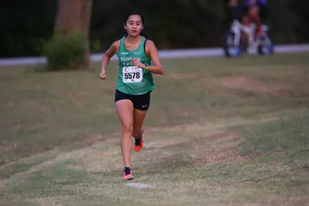 ARLINGTON, TEXAS, SEPTEMBER 11: Mean Green Cross Country ay Lynn Creek Park at Joe Pool Lake on September 11, 2021, in Arlington, Texas. Photo: Rick Yeatts