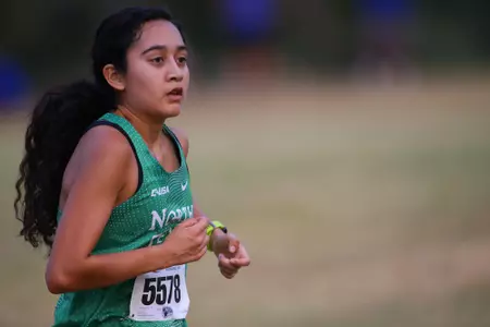 ARLINGTON, TEXAS, SEPTEMBER 11: Mean Green Cross Country ay Lynn Creek Park at Joe Pool Lake on September 11, 2021, in Arlington, Texas. Photo: Rick Yeatts