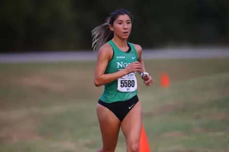 ARLINGTON, TEXAS, SEPTEMBER 11: Mean Green Cross Country ay Lynn Creek Park at Joe Pool Lake on September 11, 2021, in Arlington, Texas. Photo: Rick Yeatts