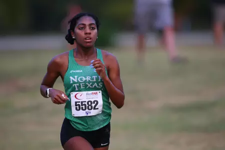 ARLINGTON, TEXAS, SEPTEMBER 11: Mean Green Cross Country ay Lynn Creek Park at Joe Pool Lake on September 11, 2021, in Arlington, Texas. Photo: Rick Yeatts