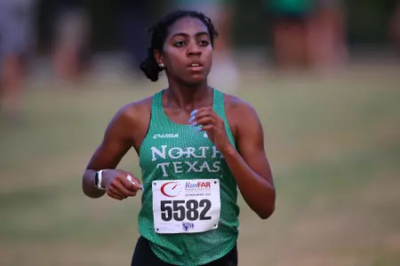 ARLINGTON, TEXAS, SEPTEMBER 11: Mean Green Cross Country ay Lynn Creek Park at Joe Pool Lake on September 11, 2021, in Arlington, Texas. Photo: Rick Yeatts