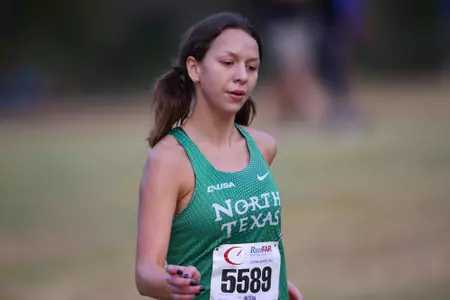 ARLINGTON, TEXAS, SEPTEMBER 11: Mean Green Cross Country ay Lynn Creek Park at Joe Pool Lake on September 11, 2021, in Arlington, Texas. Photo: Rick Yeatts
