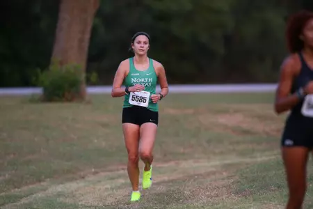 ARLINGTON, TEXAS, SEPTEMBER 11: Mean Green Cross Country ay Lynn Creek Park at Joe Pool Lake on September 11, 2021, in Arlington, Texas. Photo: Rick Yeatts