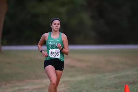 ARLINGTON, TEXAS, SEPTEMBER 11: Mean Green Cross Country ay Lynn Creek Park at Joe Pool Lake on September 11, 2021, in Arlington, Texas. Photo: Rick Yeatts