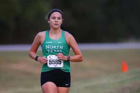 ARLINGTON, TEXAS, SEPTEMBER 11: Mean Green Cross Country ay Lynn Creek Park at Joe Pool Lake on September 11, 2021, in Arlington, Texas. Photo: Rick Yeatts