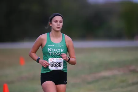 ARLINGTON, TEXAS, SEPTEMBER 11: Mean Green Cross Country ay Lynn Creek Park at Joe Pool Lake on September 11, 2021, in Arlington, Texas. Photo: Rick Yeatts