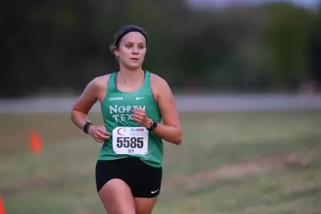 ARLINGTON, TEXAS, SEPTEMBER 11: Mean Green Cross Country ay Lynn Creek Park at Joe Pool Lake on September 11, 2021, in Arlington, Texas. Photo: Rick Yeatts