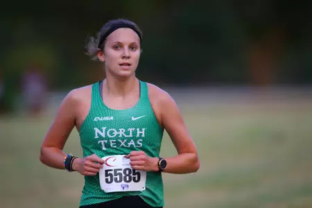 ARLINGTON, TEXAS, SEPTEMBER 11: Mean Green Cross Country ay Lynn Creek Park at Joe Pool Lake on September 11, 2021, in Arlington, Texas. Photo: Rick Yeatts