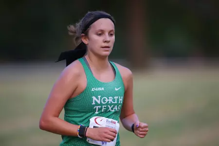 ARLINGTON, TEXAS, SEPTEMBER 11: Mean Green Cross Country ay Lynn Creek Park at Joe Pool Lake on September 11, 2021, in Arlington, Texas. Photo: Rick Yeatts