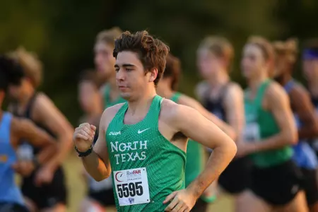 ARLINGTON, TEXAS, SEPTEMBER 11: Mean Green Cross Country ay Lynn Creek Park at Joe Pool Lake on September 11, 2021, in Arlington, Texas. Photo: Rick Yeatts